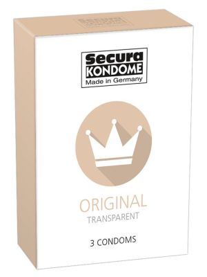 Prezerwatywy klasyczne sex Secura Original 3szt