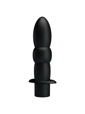 Uniwersalny klasyczny wibrator analny waginalny 10trybów 11cm czarny