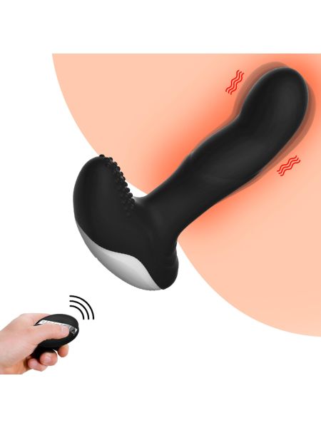 Wibrator dla kobiet i mężczyzn grzejący - analny i waginalny - 16