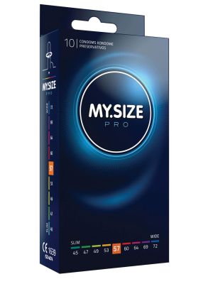 Profesjonalne prezerwatywy MYSIZE PRO 57mm 10szt