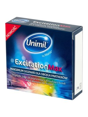Rozgrzewające prezerwatywy wypustki stymulacja x3