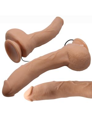 Sztuczny penis realistyczne dildo wibracje 27cm - image 2