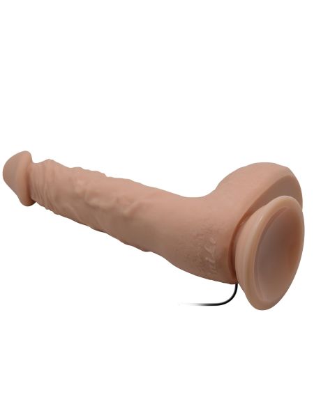 Sztuczny penis realistyczne dildo wibracje 24 cm - 5