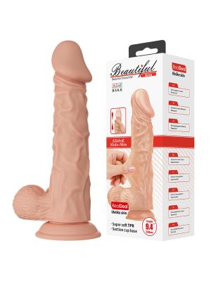 Duże realistyczne dildo penis z przyssawką  28cm