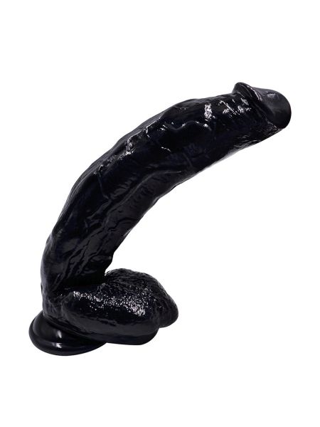 Duże dildo naturalny penis jądra przyssawka 28cm - 2