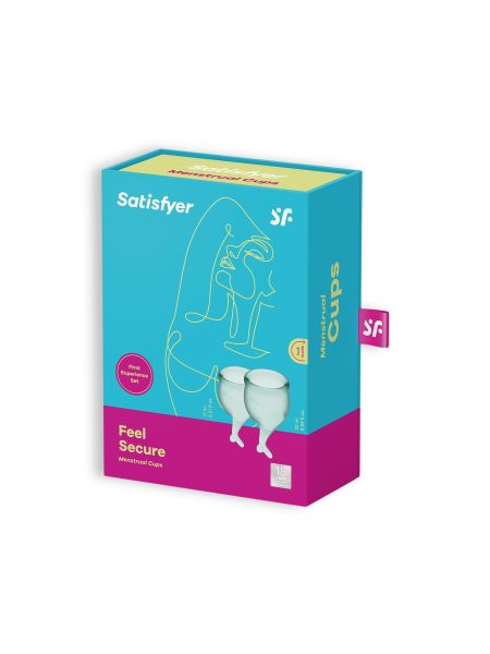 Kubeczki menstruacyjne Satisfyer Feel Secure 15 20