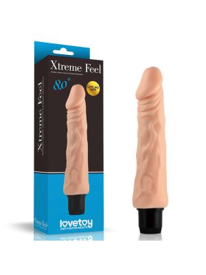 Wibrator naturalny miękki realistyczny penis 20 cm