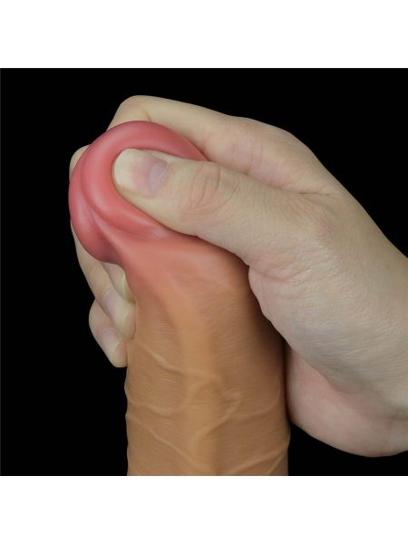Realistyczne żylaste dildo penis  przyssawka 20,5cm - 5