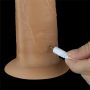 Silikonowe realistyczne  żylaste sex dildo z przyssawką 26 cm - 18
