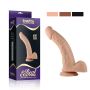 Elastyczne dildo penis sztuczny żylasty orgazm przyssawka - 3
