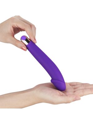 Wibrator w kształcie penisa z główką 16,5 cm