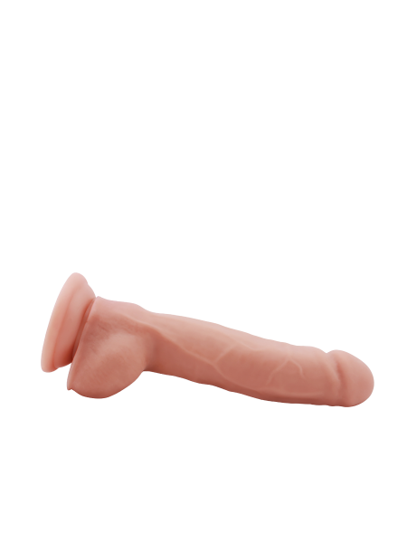 Penis z mocną przyssawką dildo duże żylaste 23 cm - 18