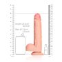 Dildo duży żylasty penis z mocną przyssawką 25 cm - 8