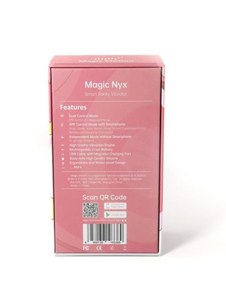 Magic Motion - Nyx Smart Panty Vibrator - 7