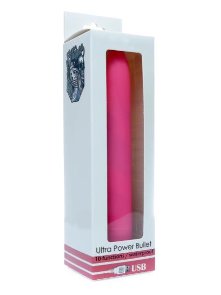 Ultra Power Bullet USB 10 functions Matte Pink - 8