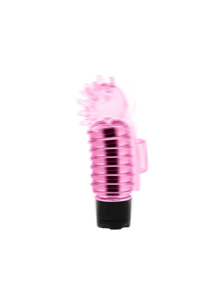 Wibrator mini na palec masażer łechtaczki różowy - 8