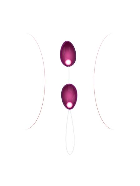 Łańcuszek 2 kulki analne sex koraliki orgazmowe - 4