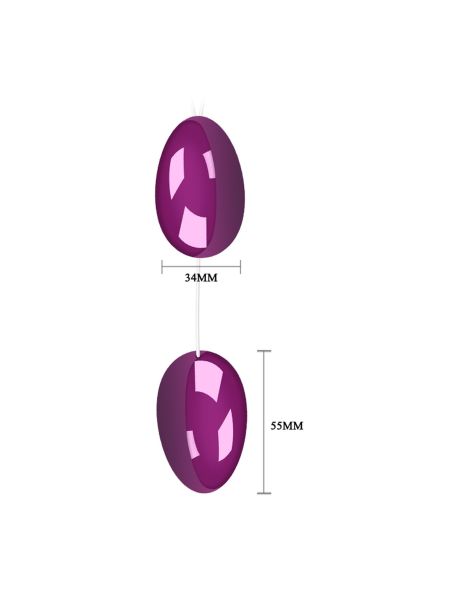 Łańcuszek 2 kulki analne sex koraliki orgazmowe - 5