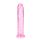 Różowe żelowe dildo z przyssawką waginalne i analne 22 cm