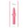 Wąski smukły klasyczny wibrator uniwersalny 18cm różowy