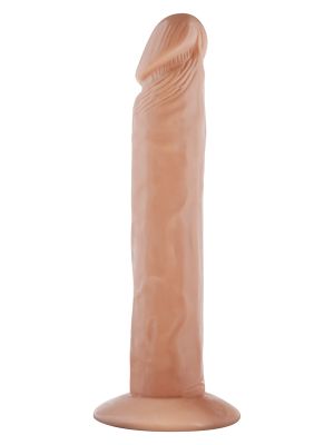 Realistyczny penis na przyssawce jak żywy dildo 23cm