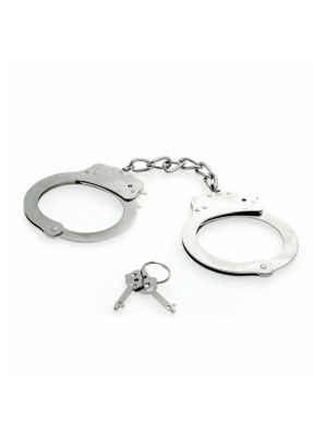 Stalowe metalowe kajdanki BDSM bondage mocne