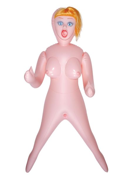 Lalka twarz 3D naturalna erotyczna 3 otwory piersi - 3