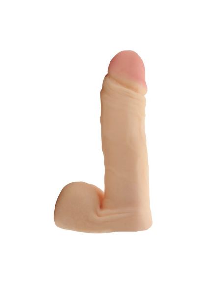 Penis dildo realistyczne z jądrami naturalne 12cm