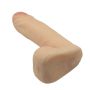 Penis dildo realistyczne z jądrami naturalne 12cm - 3
