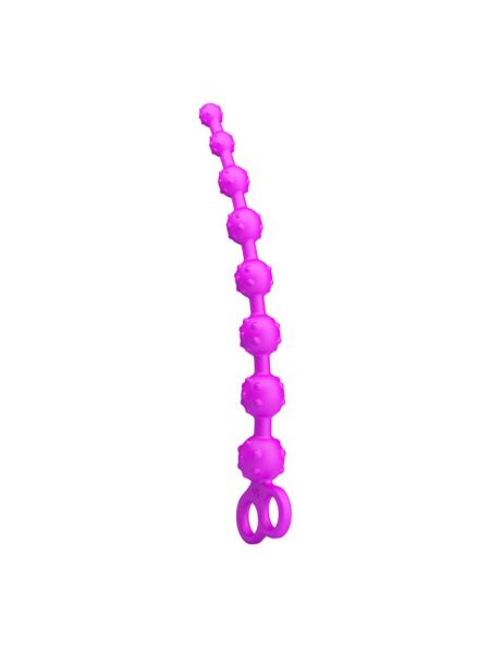 Kulki analne łańcuszek sznur do pupy orgazmowe 28cm - 2
