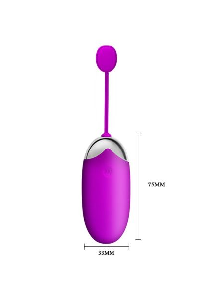 Jajeczko wibrujące sterowane smartfonem orgazmowe - 4