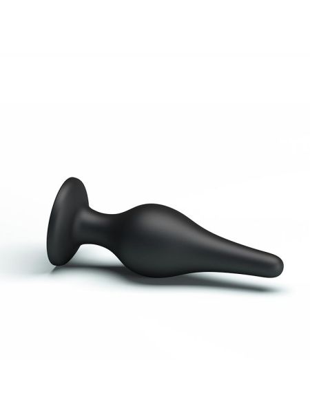 Korek analny plug masażer prostaty przyssawka 14cm - 3