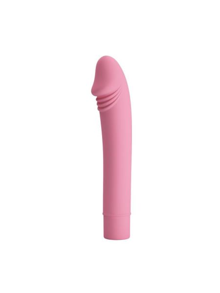 Klasyczny realistyczny sex wibrator 10trybów 15cm różowy - 2