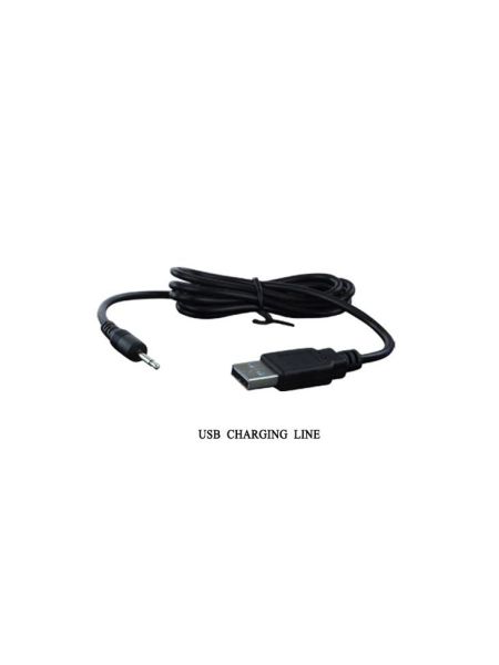 Plug analny korek silikonowy przyssawka USB 10cm - 5