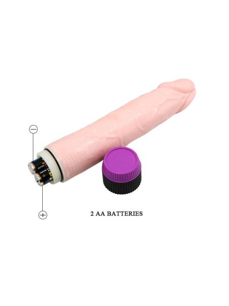 Gruby realistyczny wibrator prawdziwy penis 21cm - 5