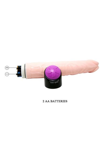 Wibrator realistyczny sex penis naturalny 23cm - 6