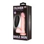 Penis jak prawdziwy członek jądra dildo 19cm - 3