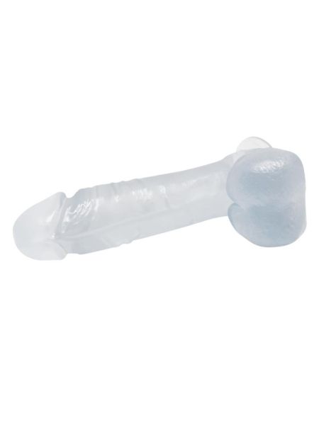 Dildo realistyczne naturalny penis przyssawka 19cm - 5