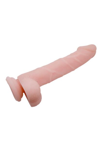 Realistyczny penis dildo z przyssawką jądrami 22cm - 3