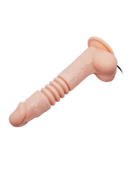 Duży penis dildo ruch posuwisty sex rotacja 22cm - 3