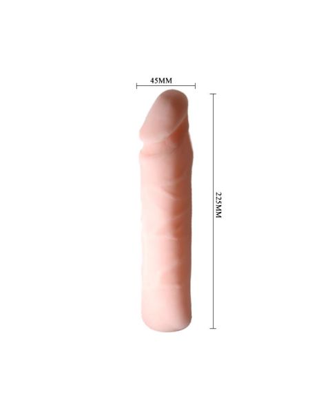 Uprząż pas strap-on penis dildo dla kobiet 23cm - 4
