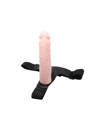 Uprząż pas strap-on penis dildo dla kobiet 23cm - image 2