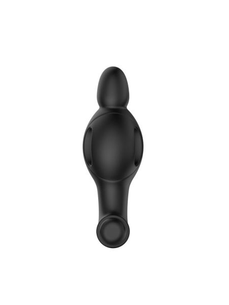 Silikonowy wibrujący korek analny sex plug 11cm - 2