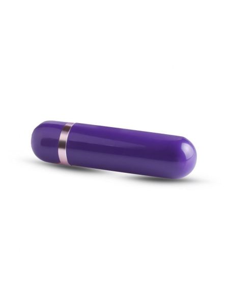 Mały wibrator mini pocisk podręczny masażer 8cm fioletowy - 4