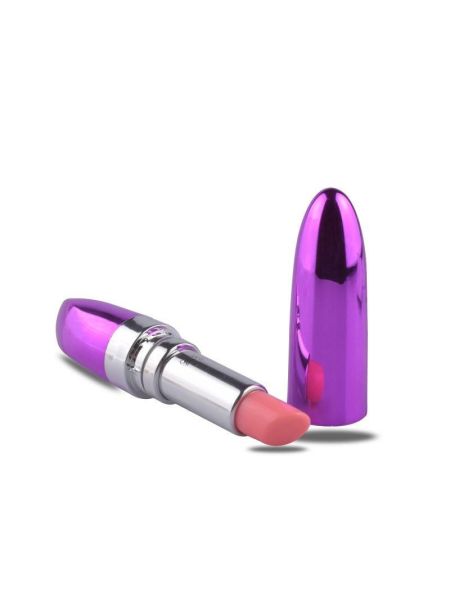 Mini wibrator sex szminka masażer łechtaczki 11cm - 3