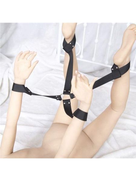 Pasy do krępowania wiązania rąk nóg razem sex BDSM - 3