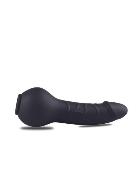 Realistyczny penis dildo z uprzężą strap on 14cm - 7