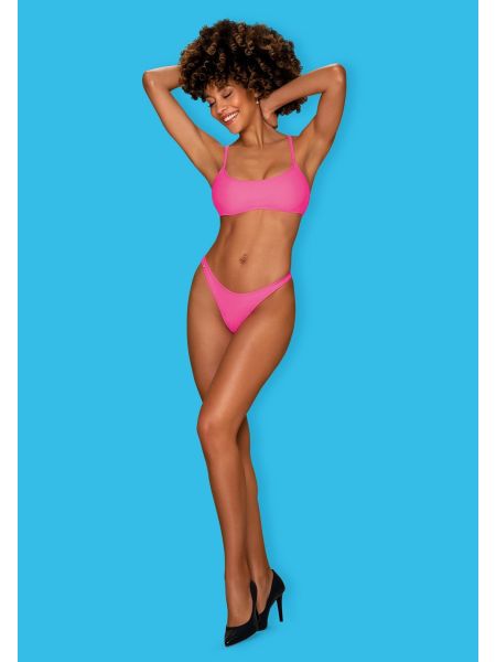 Bikini strój kąpielowy ze stringami Mexico Beach S różowe - 3