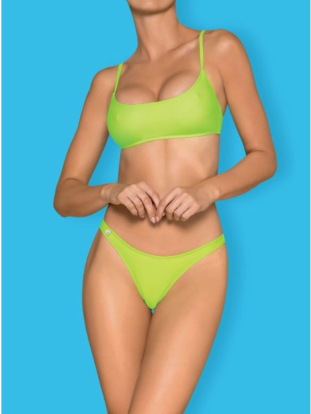 Bikini strój kąpielowy ze stringami Mexico Beach S zielone - 5