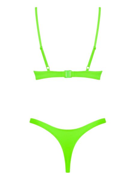 Bikini strój kąpielowy ze stringami Mexico Beach M zielone - 8